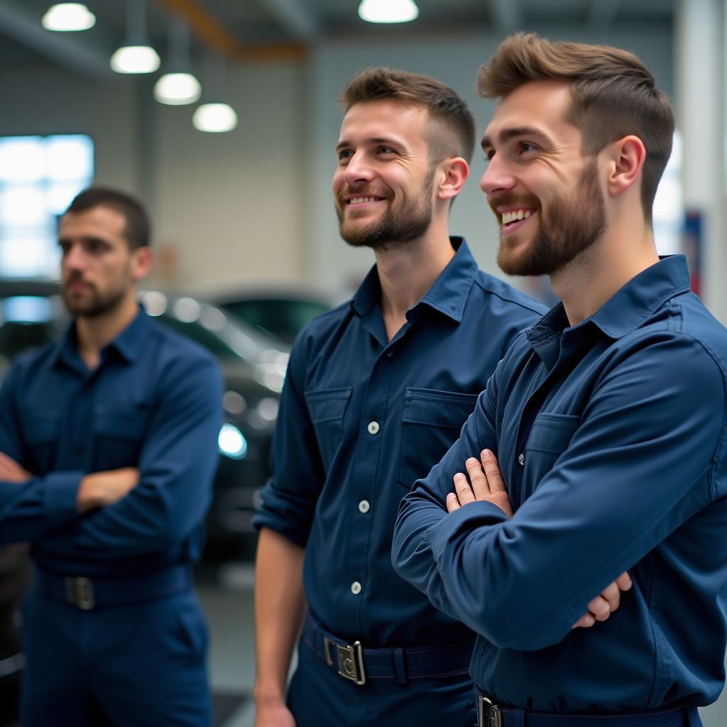 Tým našich automechaniků